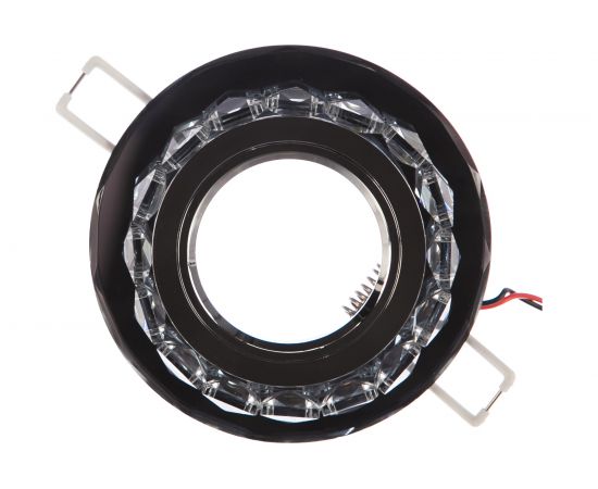 Точечный светильник Gauss Backlight черный/кристалл/хром Gu5.3 LED подсветка 4100K BL042 – изображение 2