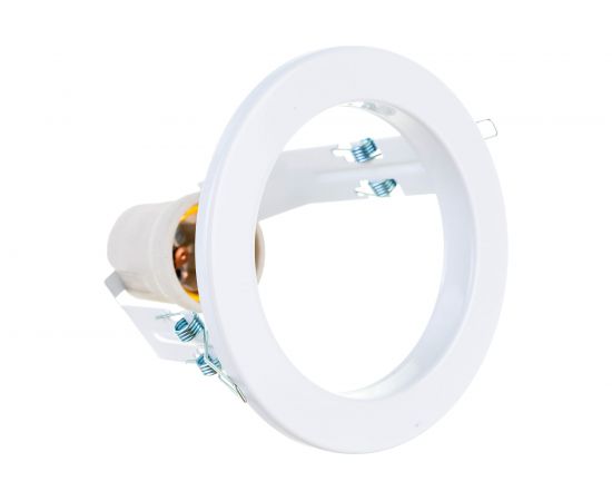 Точечный светильник Светкомплект E27х60Вт белый R80.W – изображение 3