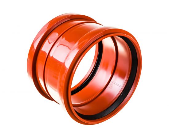 Двухраструбная муфта ПОЛИТЭК 160 160002160 – изображение 3