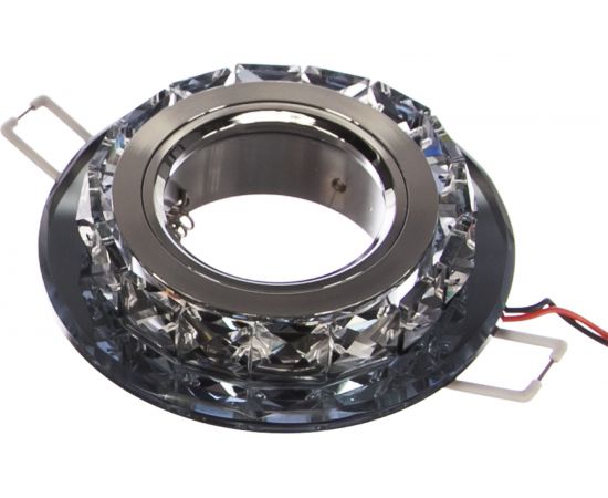 Точечный светильник Gauss Backlight черный/кристалл/хром Gu5.3 LED подсветка 4100K BL042 – изображение 3