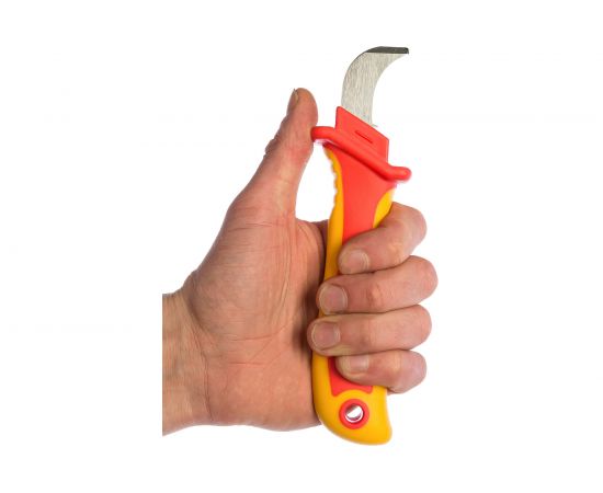 Нож для снятия изоляции с пяткой SHTOK 1000В VDE 14003 – изображение 3