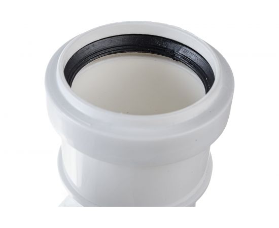 Тройник для бесшумной канализации ПОЛИТЭК из ПП, диаметр 50х50/87.5 градусов 200505087 – изображение 4