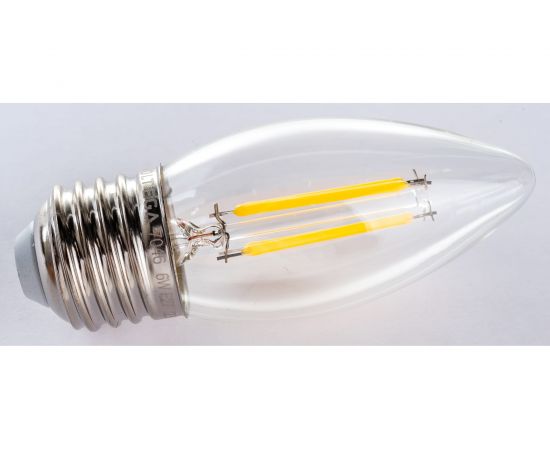 Светодиодная лампа VOLTEGA Свеча Е27 2800К 6W 7046 – изображение 4