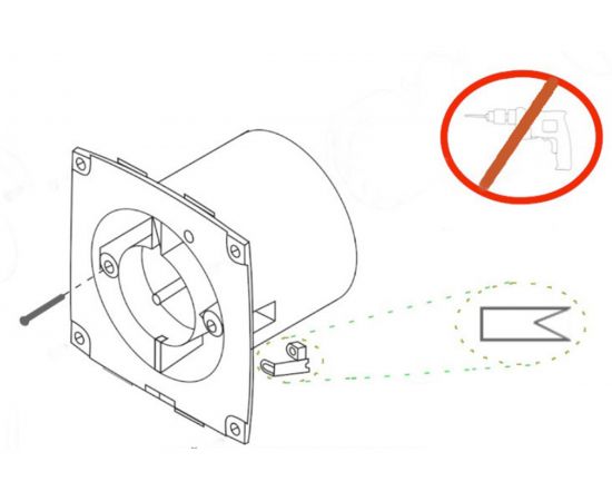 Венилятор MTG A120XS-T таймер+клапан 29508B – изображение 4