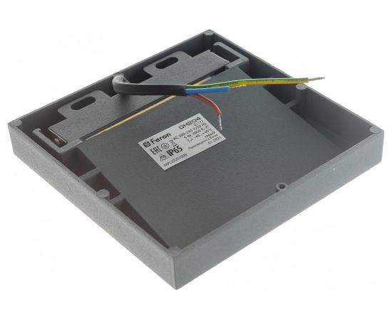 Уличный светодиодный светильник FERON 5W, 4000K, IP65, серый, DH204 41177 – изображение 4