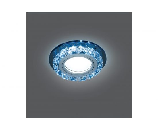Точечный светильник Gauss Backlight черный/кристалл/хром Gu5.3 LED подсветка 4100K BL042 – изображение 4