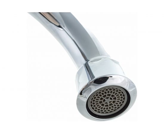 Смеситель для раковины с поворотным изливом OLIVES VASCO 27110VS – изображение 5