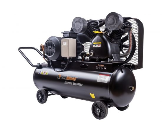 Масляный ременной компрессор FOXWELD AEROMAX 550/100 HP 7069 – изображение 5