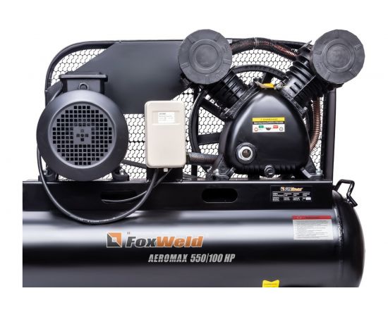 Масляный ременной компрессор FOXWELD AEROMAX 550/100 HP 7069 – изображение 6