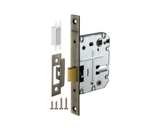 Врезная защелка Fuaro PLASTIC P72-50 AB бронза 33597 