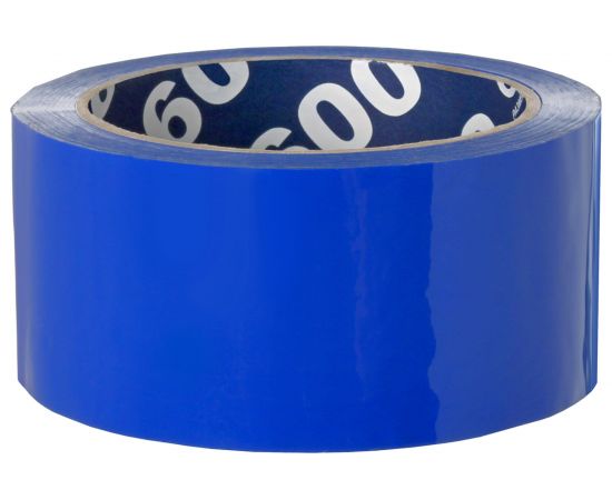 Упаковочная клейкая лента UNIBOB 600 синяя 48 мм х 66 м 214934 