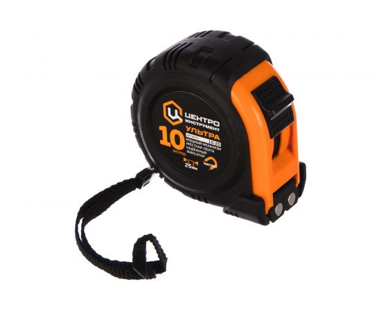 Магнитная рулетка, 10мх25мм Центроинструмент ULTRA 