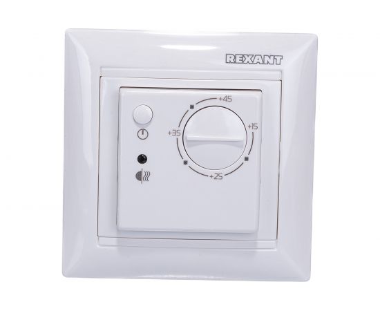 Терморегулятор механический RX-308B (белый) REXANT 51-0562 