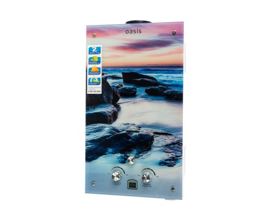 Газовый проточный водонагреватель Oasis Glass 20 MG 4670004379370 