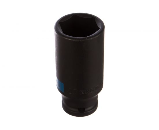 Торцевая ударная глубокая головка KING TONY шестигранная 1/2 27 мм 443527M 