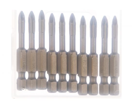 Биты EXPERT (E 1/4; PZ 1; 50 мм; 10 шт.) KRAFTOOL 26123-1-50-10 