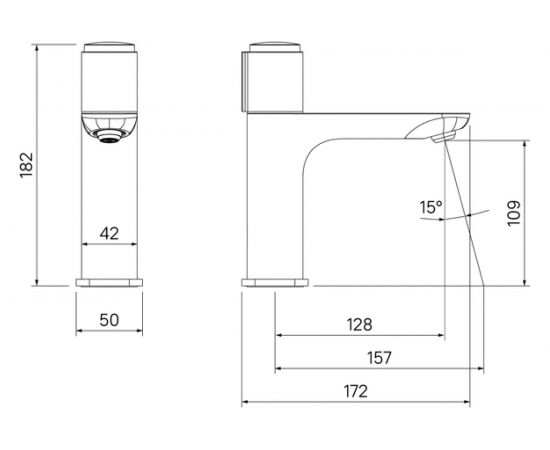 Смеситель для умывальника IDDIS Slide с инновационным управлением Push Control SLISBBTi01 – изображение 12