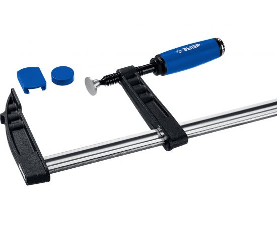 Струбцина ЗУБР ПС-30/8 тип F 300/80 мм, 32155-080-300_z01 – изображение 2