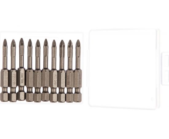 Биты EXPERT (E 1/4; PZ 1; 50 мм; 10 шт.) KRAFTOOL 26123-1-50-10 – изображение 2