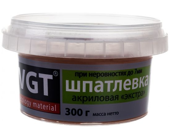 Шпаклевка по дереву Экстра Махагон 0,3 кг VGT 11594802 – изображение 2