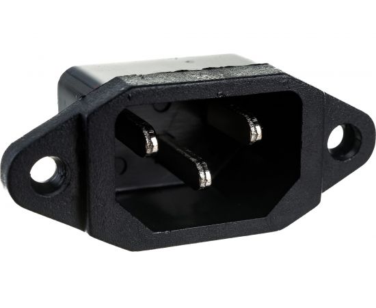 Сетевой штекер REXANT 3 pin 10А на корпус 25 шт 11-0001 – изображение 2