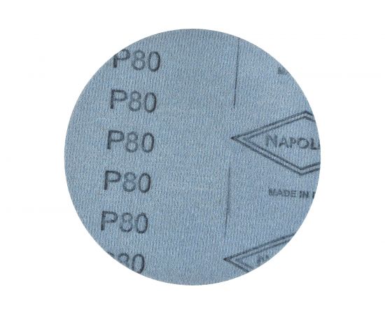 Круг шлифовальный на липучке FILM (5 шт; 125 мм; без отверстий; P80) NAPOLEON npf5-125-0-080 – изображение 2