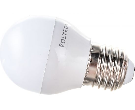 Светодиодная лампа VOLTEGA Шар диммируемый Е27 4000К 6W 5496 – изображение 2