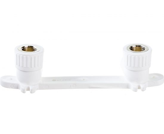 Двойной комбинированный отвод PP-R SLT AQUA с креплением, ВР 25х1/2 SLTFY10251 – изображение 2