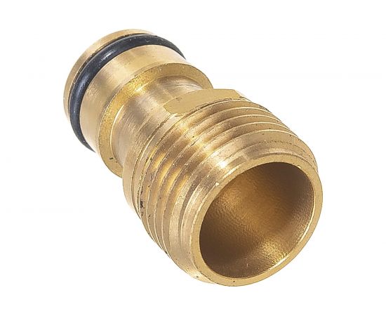 Адаптер латунный, 1/2", внешняя резьба PALISAD 66272 – изображение 2