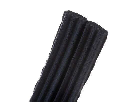 Самоклеящийся уплотнитель для дверей и окон ТДВ Е профиль, 9х4 мм, черный 1502010 – изображение 3