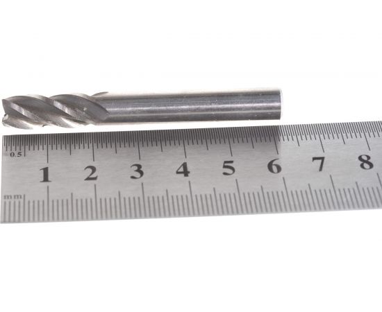 Фреза концевая (8х63х19 мм; Р6М5; 4 перая; ц/х) GRIFF a300037 – изображение 3