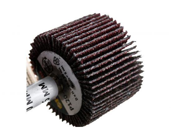 Диск лепестковый радиальный (30х20х6 мм; Р120) для дрели FIT 39558 – изображение 3