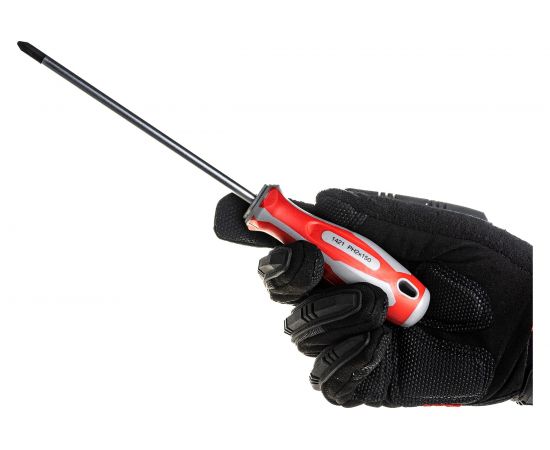 Крестовая отвертка Phillips №2, 150мм KING TONY 14210206 – изображение 3