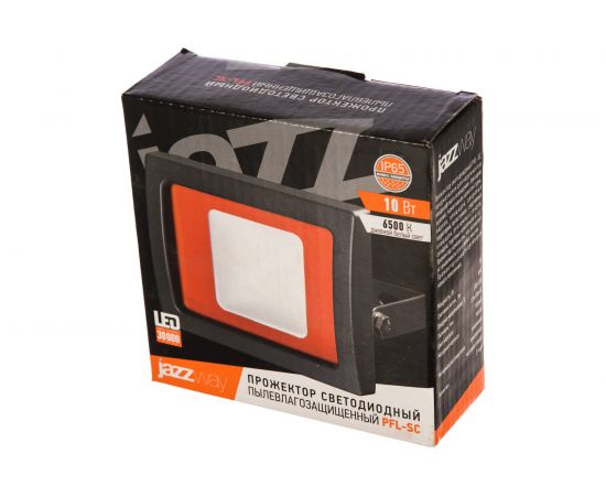 Прожектор Jazzway PFL-SC-10w 6500K IP65 матовое стекло 5004863 – изображение 3