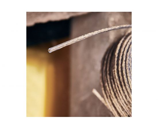 Стальной трос в ПВХ оплетке REXANT d=4,0 мм, прозрачный 09-5140 – изображение 3