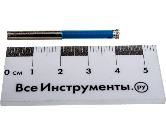 Сверло ""ЭКСПЕРТ"" алмазное (4 мм; Р100) по стеклу Зубр 29860-04 – изображение 3