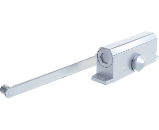 Дверной доводчик Trodos TD-120 с фиксацией 90 серебро 272050 – изображение 4