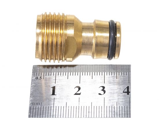 Адаптер латунный, 1/2", внешняя резьба PALISAD 66272 – изображение 4