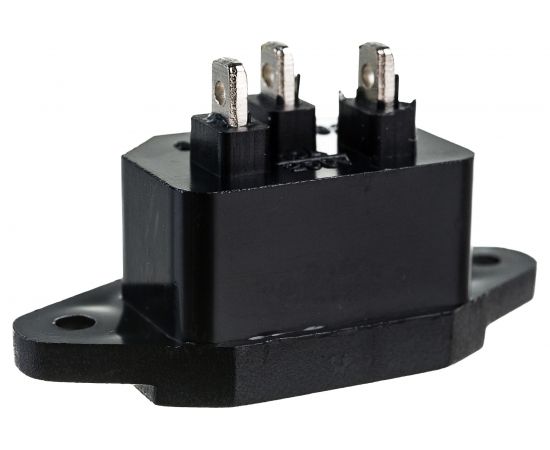 Сетевой штекер REXANT 3 pin 10А на корпус 25 шт 11-0001 – изображение 4