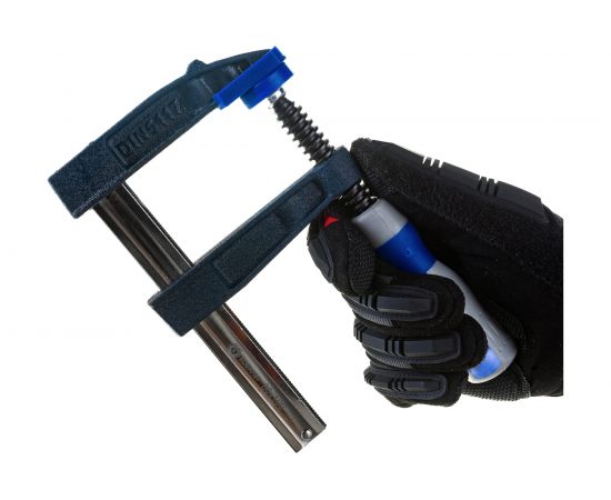 F-образная струбцина 80х100мм КОБАЛЬТ 244-537 – изображение 4