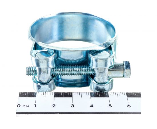 Одноболтовый силовой хомут КРЕП-КОМП 48-51мм 1шт SIL48-51RB41 – изображение 5