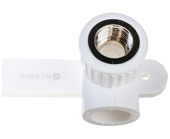 Двойной комбинированный отвод PP-R SLT AQUA с креплением, ВР 25х1/2 SLTFY10251 – изображение 5