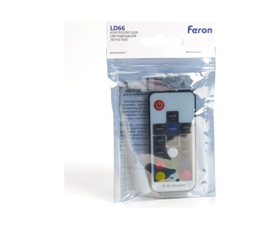 Контроллер RGB mini для светодиодной ленты FERON с П/У, 12-24V, LD66 48032 – изображение 5