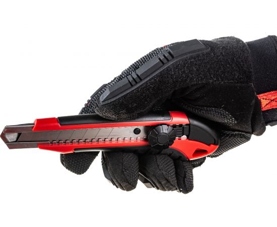 Нож с винтовым фиксатором Зубр М-18В сегмент, лезвия 18 мм 09158_z01 – изображение 5