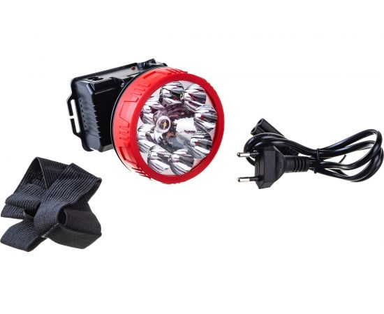 Фонарь Navigator 14 448 NPT-H21-ACCU налобный 9LED 1Вт, 2 режима Li-ion 0,9Ач 14448 – изображение 7