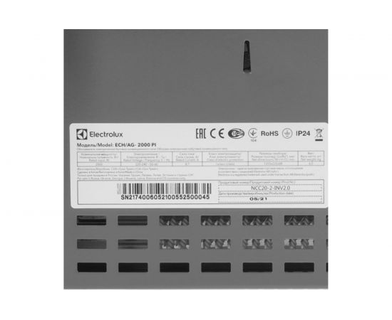 Электропанель Electrolux ECH/AG-2000 PI НС-1244433 – изображение 7
