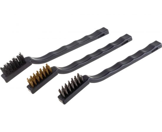 Набор щеток для зачистки поверхностей РемоКолор нержавеющая сталь, латунированная сталь, полипропилен, 3шт. 11-2-017 