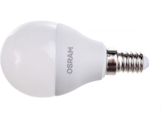 Светодиодная лампа OSRAM LED Value P E14 800лм 10Вт замена 75Вт 3000К теплый белый свет 4058075579712 