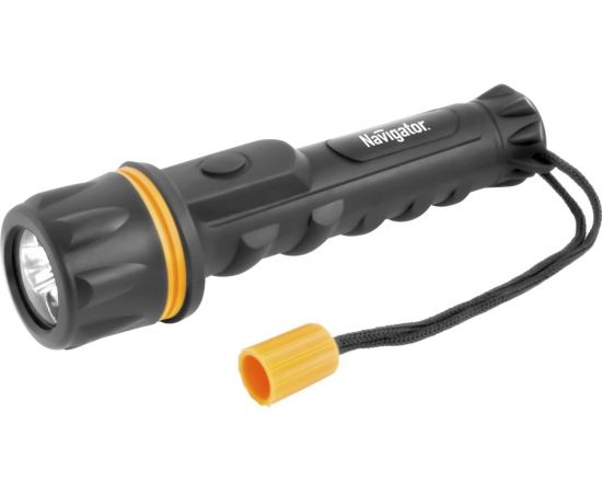 Фонарь Navigator NPT-R06-2AA, пластик+резина, 1LED, 0.5Вт 71584 