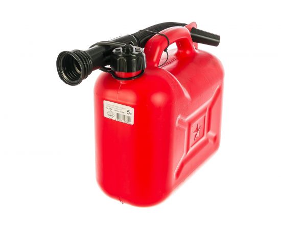 Канистра пластиковая для технических жидкостей, красная 5 л GL-320 ГЛАВДОР 52335 